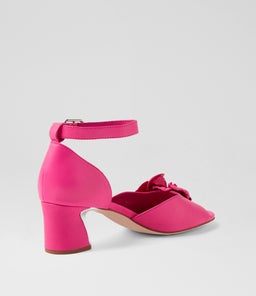 JANISSA DJ BRIGHT PINK LEATHER