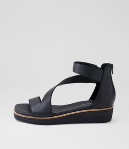 KENDRIK DJ BLACK BLACK SOLE LEATHER