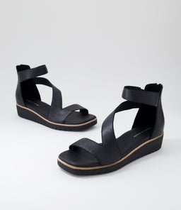 KENDRIK DJ BLACK BLACK SOLE LEATHER