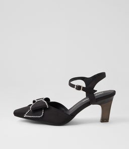 KLARKE DJ BLACK SILVER JEWELS SATIN