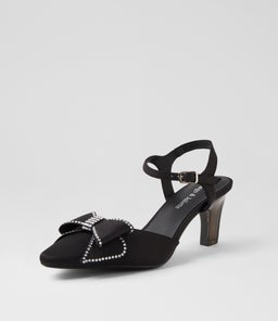 KLARKE DJ BLACK SILVER JEWELS SATIN
