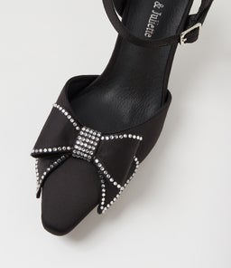 KLARKE DJ BLACK SILVER JEWELS SATIN