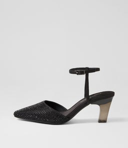 KOMINA DJ BLACK BLACK JEWELS SATIN