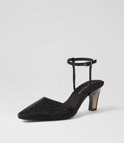 KOMINA DJ BLACK BLACK JEWELS SATIN