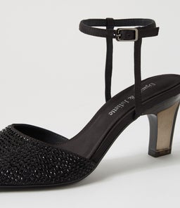 KOMINA DJ BLACK BLACK JEWELS SATIN