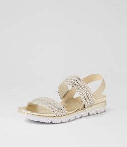LELLIES DJ GOLD PALE GOLD JEWELS ELASTIC