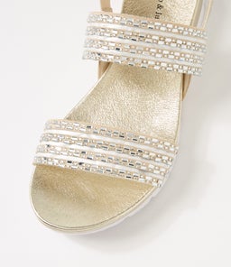 LELLIES DJ GOLD PALE GOLD JEWELS ELASTIC