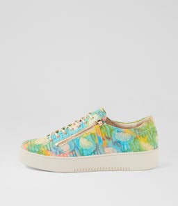 LAILORY DJ RAINBOW PATCH LEATHER