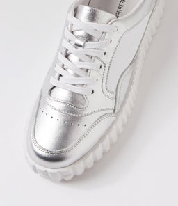 OLONGA DJ SILVER WHITE LEATHER