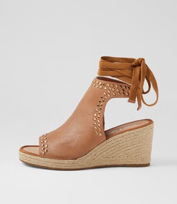 PAYDE DJ TAN NATURAL ROPE LEATHER
