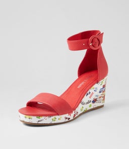PERFECTOS DJ RED AMALFI PRINT LEATHER