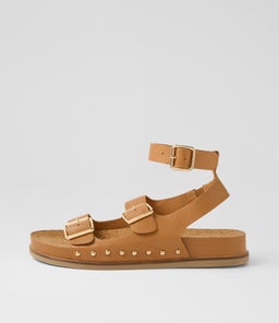QUILEY DJ DK TAN GOLD LEATHER