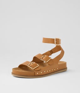 QUILEY DJ DK TAN GOLD LEATHER