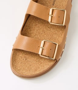 QUILEY DJ DK TAN GOLD LEATHER