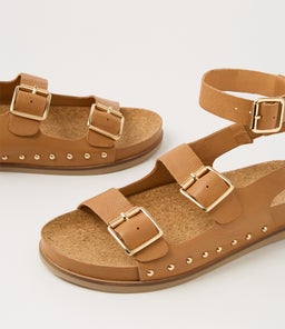 QUILEY DJ DK TAN GOLD LEATHER