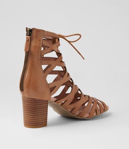 SELANIE DJ DK TAN LEATHER