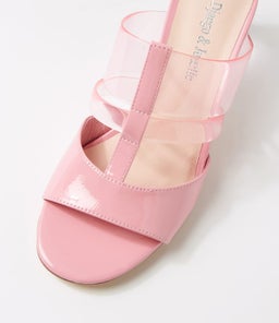 SANETAR DJ PINK PINK PATENT VINYLITE