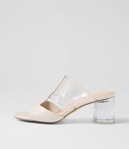 SANETAR DJ IVORY CLEAR LEATHER VINYLITE