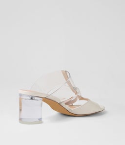SANETAR DJ IVORY CLEAR LEATHER VINYLITE