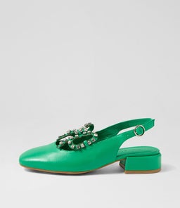VAYLOW DJ BRIGHT EMERALD LEATHER