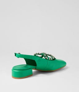VAYLOW DJ BRIGHT EMERALD LEATHER