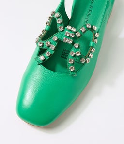 VAYLOW DJ BRIGHT EMERALD LEATHER