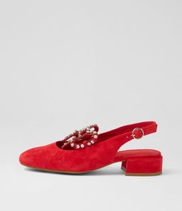 VAYLOW DJ RED SUEDE