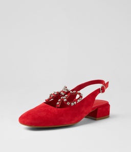VAYLOW DJ RED SUEDE