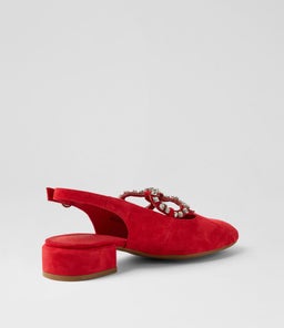 VAYLOW DJ RED SUEDE