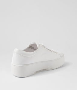 WOLAK DJ WHITE BLACK LEATHER
