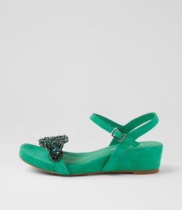 WULTER DJ NEW EMERALD SUEDE JEWELS