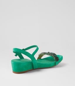 WULTER DJ NEW EMERALD SUEDE JEWELS
