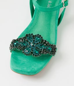 WULTER DJ NEW EMERALD SUEDE JEWELS