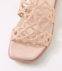 YASHA DJ NUDE SUEDE JEWELS