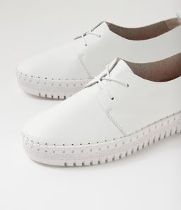 MARLIEST DJ WHITE WHITE SOLE LEATHER