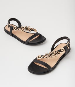 BATEZ DJ BLACK GOLD LEATHER