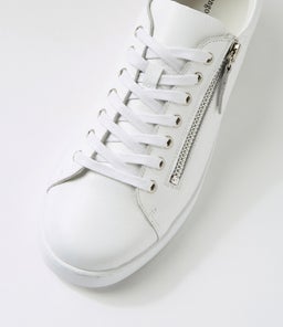 JELORIAS DJ WHITE WHITE SOLE LEATHER