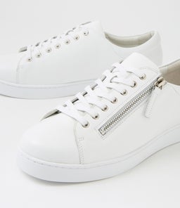 JELORIAS DJ WHITE WHITE SOLE LEATHER