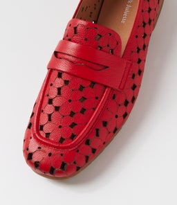 MADISH DJ NEW RED LEATHER