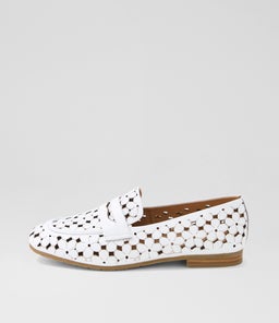 MADISH DJ WHITE LEATHER