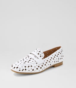MADISH DJ WHITE LEATHER