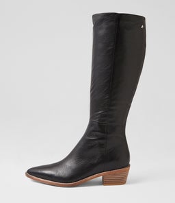 DESTA DJ BLACK NATURAL HEEL LEATHER