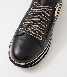 EAMMES DJ BLACK LEATHER