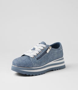 EAMMES DJ BLUE DENIM LEATHER