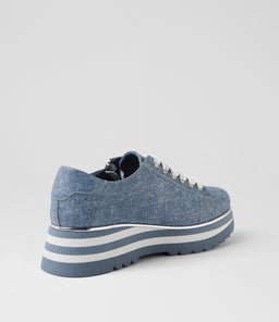 EAMMES DJ BLUE DENIM LEATHER