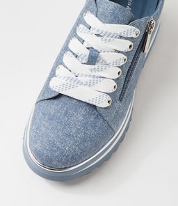 EAMMES DJ BLUE DENIM LEATHER