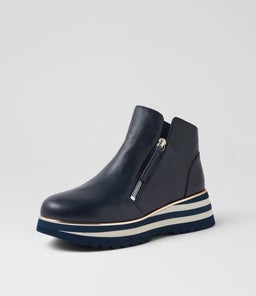EVOL DJ NAVY LEATHER