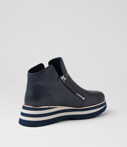 EVOL DJ NAVY LEATHER