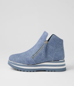 EVOL DJ BLUE DENIM LEATHER