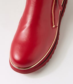 EVOL DJ DK RED LEATHER